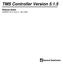 TMS Controller Version Release Notes 036R903-V515, Issue 2 - April 2009