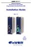 Installation Guide. ewon 2001CD. Ethernet Gateway Remote Access Server (RAS) Programmable Industrial Router (PIR) Rev. 1.2