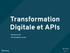 Transformation Digitale et APIs