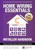 ARE YOU PROVIDING CABLING SOLUTIONS TO RESIDENTIAL PREMISES? IF YES, THIS HANDBOOK IS FOR YOU.