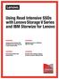 Using Read Intensive SSDs with Lenovo Storage V Series and IBM Storwize for Lenovo