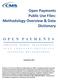 Open Payments Public Use Files: Methodology Overview & Data Dictionary