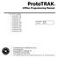 ProtoTRAK. Offline Programming Manual