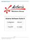 8.2. Asteria Software Suite 8. Shower. Configurator. Reporter. Q+Assist. Asteria Solutions Group, Inc. Rev 3.2