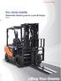 Lifting Your Dreams.  Pro-7 Series Forklifts Pneumatic Diesel 4,000 to 7,000 lb Series Tier-4