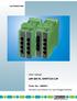 AUTOMATION. User manual UM EN FL SWITCH LM. Order No.: Hardware and software for Lean Managed Switches