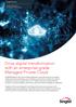 Drive digital transformation with an enterprise-grade Managed Private Cloud