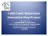 Lytle Creek Watershed Interactive Map Project