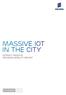 Massive IoT in the city EXTRACT FROM THE ERICSSON MOBILITY REPORT