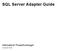 SQL Server Adapter Guide