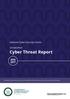 Cyber Threat Report. National Cyber Security Centre. Unclassified