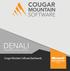 Cougar Mountain Software Dashboards
