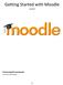 Getting Started with Moodle