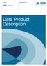 Product: November Data Product Description
