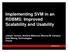 Implementing SVM in an RDBMS: Improved Scalability and Usability. Joseph Yarmus, Boriana Milenova, Marcos M. Campos Data Mining Technologies Oracle