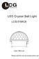 LED Crystal Ball Light