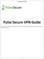 Pulse Secure VPN Guide