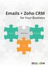 s + Zoho CRM. for Your Business. Customer Relationship Management.
