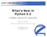 What's New in Python 2.2