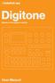 Digitone. Master of the digital method. User Manual