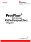 Version 6.0, September P FreeFlow. Web Services. XMPie PersonalEffect. Integration