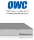 OWC Mercury Rack Pro Assembly Manual & User Guide