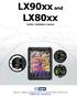 LX90xx and LX80xx. System installation manual