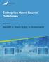 Enterprise Open Source Databases