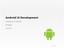Android UI Development