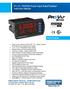 PROVU PD6300 Pulse Input Rate/Totalizer Instruction Manual