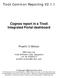 Tivoli Common Reporting V Cognos report in a Tivoli Integrated Portal dashboard