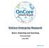 OnCore Enterprise Research. Basics: Reporting and Searching