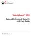 WatchGuard XCS. Extensible Content Security. v9.0 Field Guide. WatchGuard XCS 170, 370, 570, 770, 970, 1170