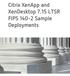 Citrix XenApp and XenDesktop 7.15 LTSR FIPS Sample Deployments