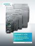 The cost-effective, reliable and easy-to-use converter for basic applications siemens.com/sinamics-v20