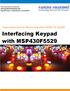Texas Instruments Microcontroller HOW-TO GUIDE Interfacing Keypad with MSP430F5529