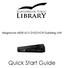 Magnavox MDR161V DVD/VCR Dubbing Unit. Quick Start Guide