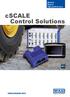 Modular Robust High-performance. cscale Control Solutions