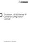 TruVision 12/32 Series IP Camera Configuration Manual