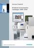 Access Control. Products & Accessories Catalogue Answers for infrastructure.