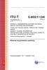 ITU-T G.8032/Y.1344 (02/2012) Ethernet ring protection switching
