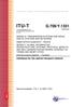 ITU-T G.709/Y.1331 (06/2016) Interfaces for the optical transport network