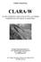 USER S MANUAL CLARA-W SLOPE STABILITY ANALYSIS IN TWO OR THREE DIMENSIONS FOR MICROCOMPUTERS