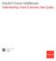 Oracle Fusion Middleware Understanding Oracle Enterprise Data Quality. 12c ( )