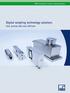 Digital weighing technology solutions