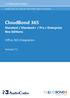 CloudBond 365. Standard / Standard+ / Pro / Enterprise Box Editions. Office 365 Integration. Configuration Note. Version 7.2