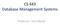 CS 443 Database Management Systems. Professor: Sina Meraji