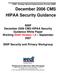 December 2006 CMS HIPAA Security Guidance