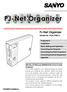 PJ-Net Organizer. Model No. POA-PN01A OWNER S MANUAL