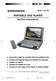 PORTABLE DVD PLAYER INSTRUCTION MANUAL